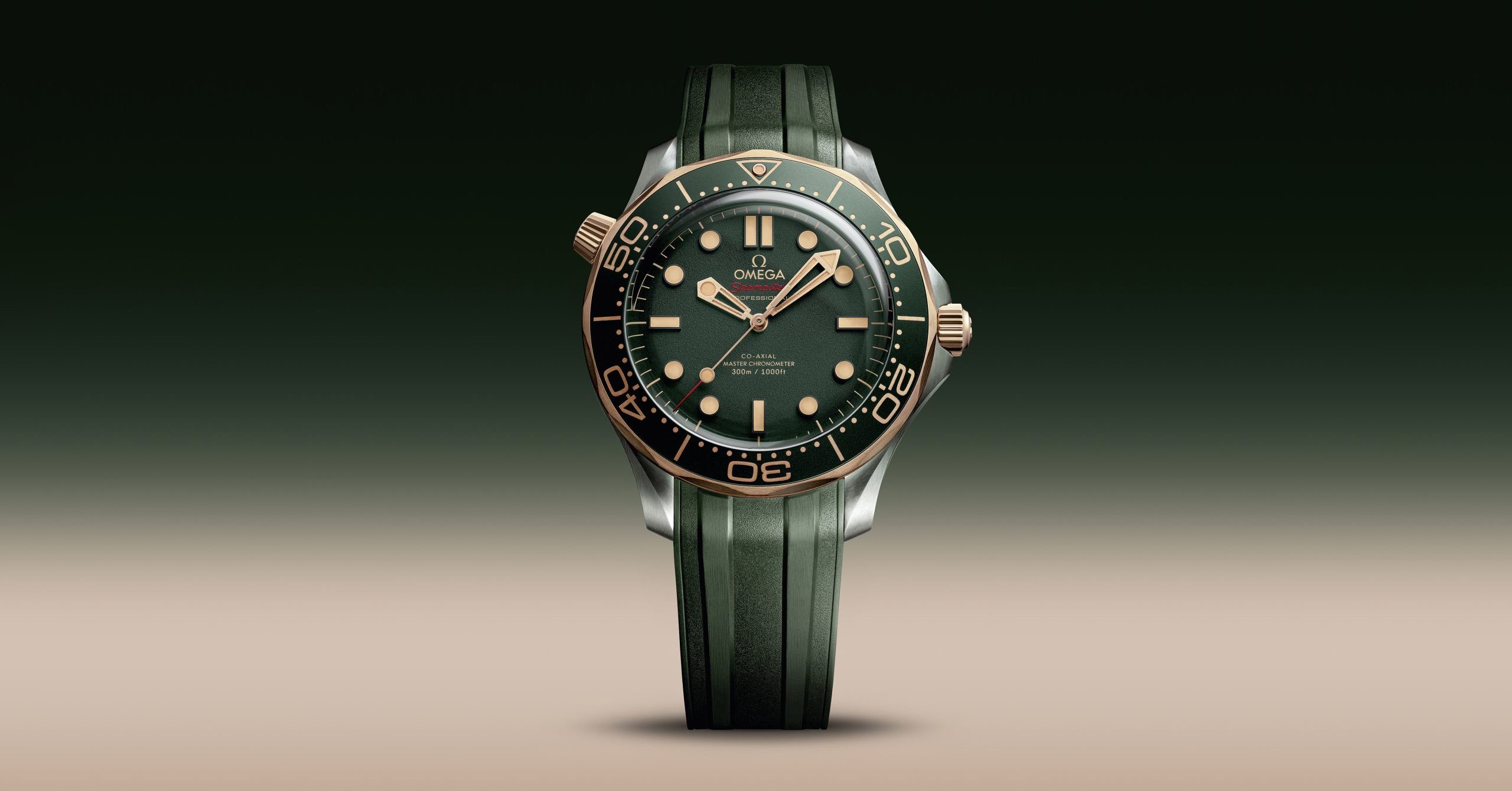 OMEGA Seamaster Diver 300M: The Icon Dives Into Green Waters 
