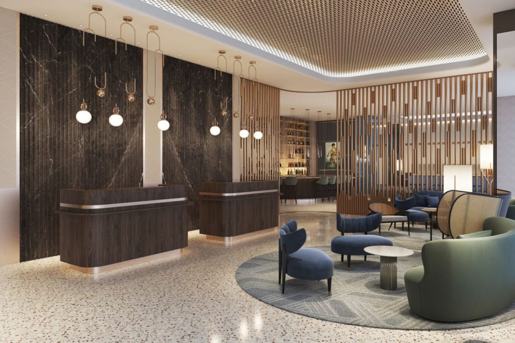 Luxembourg Marriott Hotel Alfa Lobby