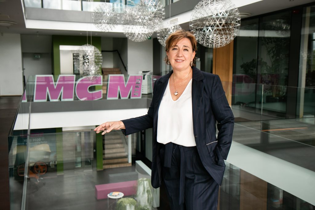 (Christine Mariani, CEO and founder of MCM steel v2 © Stephanie Jabardo / Forbes Luxembourg)