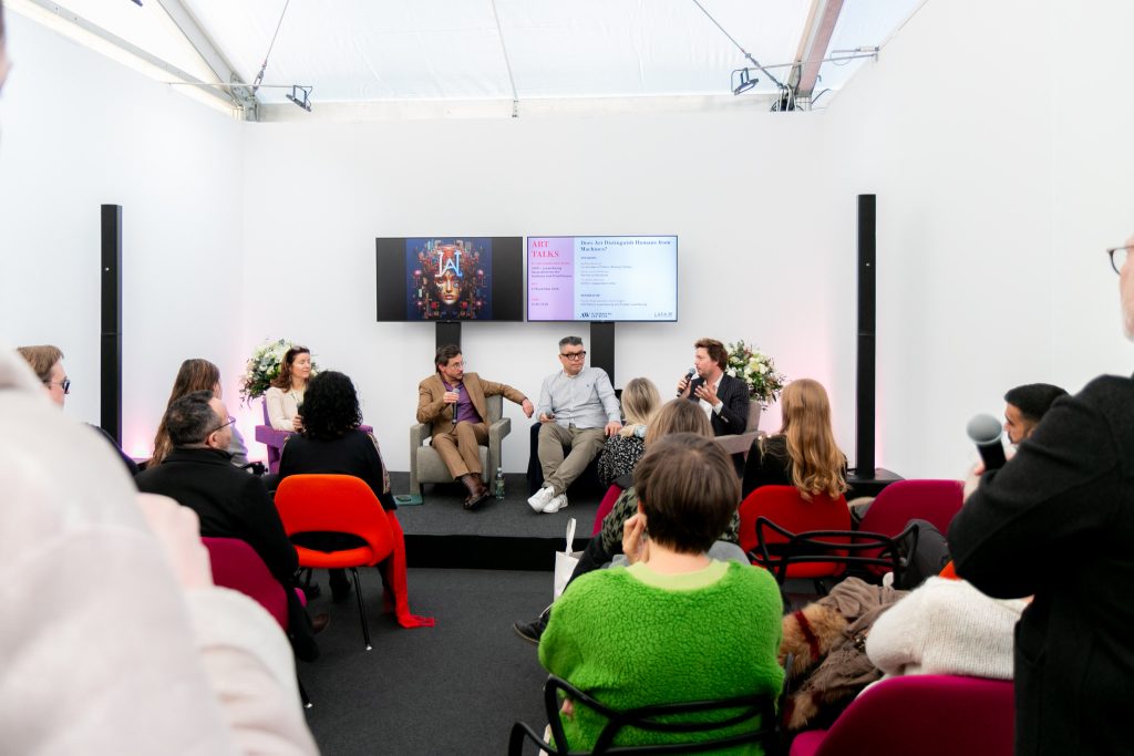 (Art Talks at LAW 2025 © Stephanie Jabardo / Forbes Luxembourg)