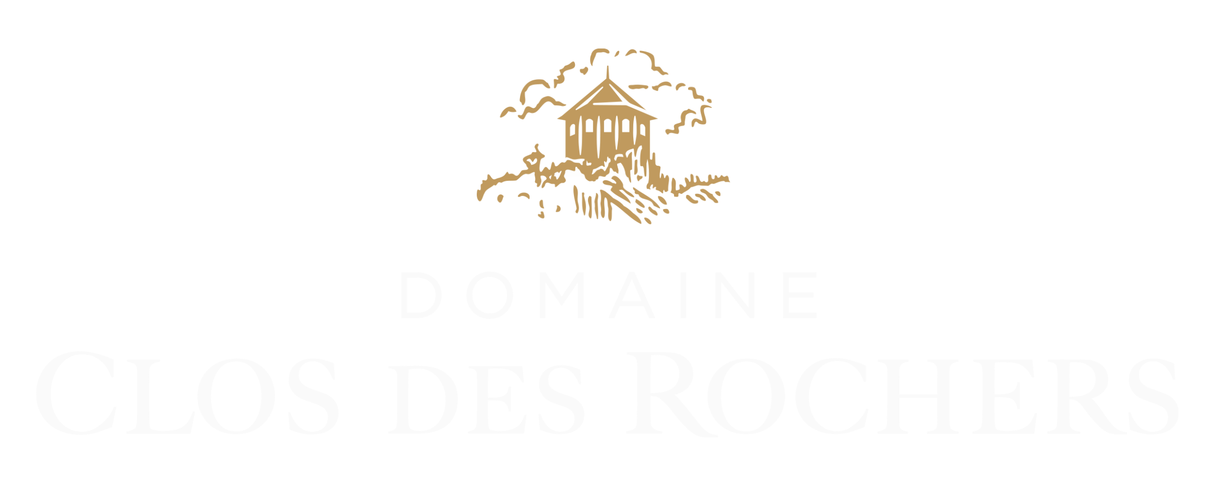 Domaine_Clos_Des_Rochers_Logo_fond_transparent_écriture_blanche