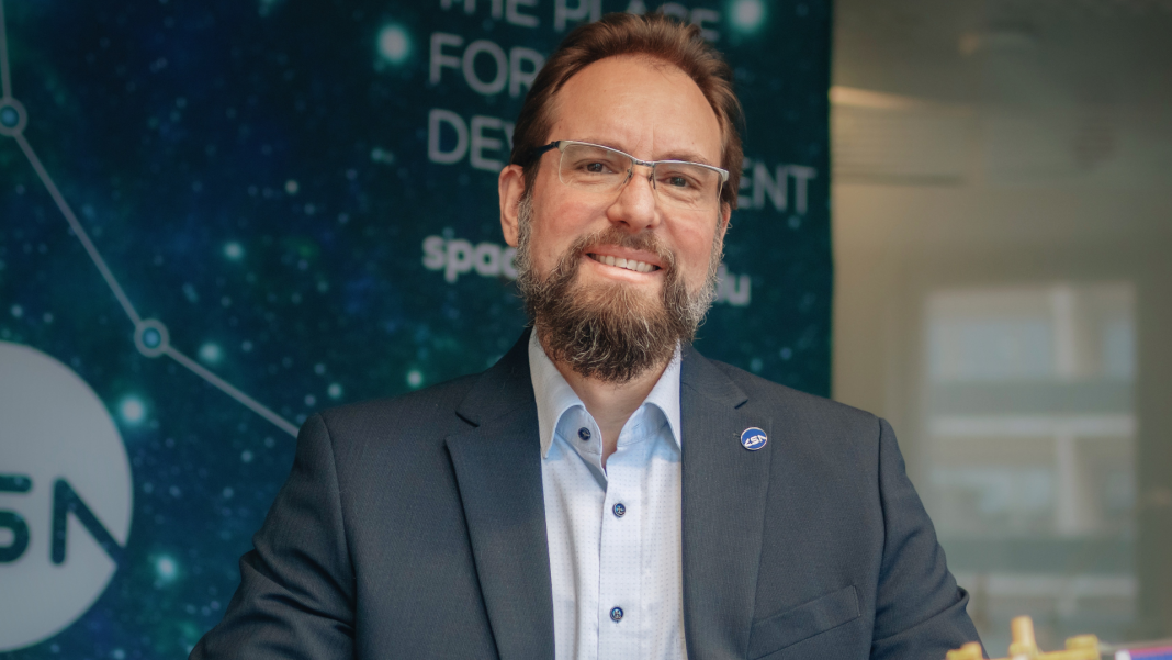 (Marc Serres, CEO of Luxembourg Space Agency © Stephanie Jabardo / Silicon Luxembourg)