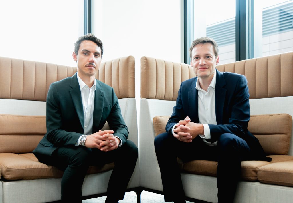 (Left to right: Gabriel Gomes, Head of Modeling and Forecasting at STATEC and Tom Haas, Director at STATEC. Photo Forbes Luxembourg)