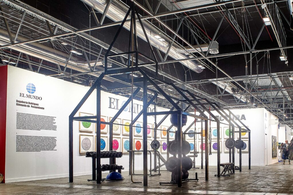 Gimnasio del Pensamiento. Installation. © Dagoberto Rodriguez