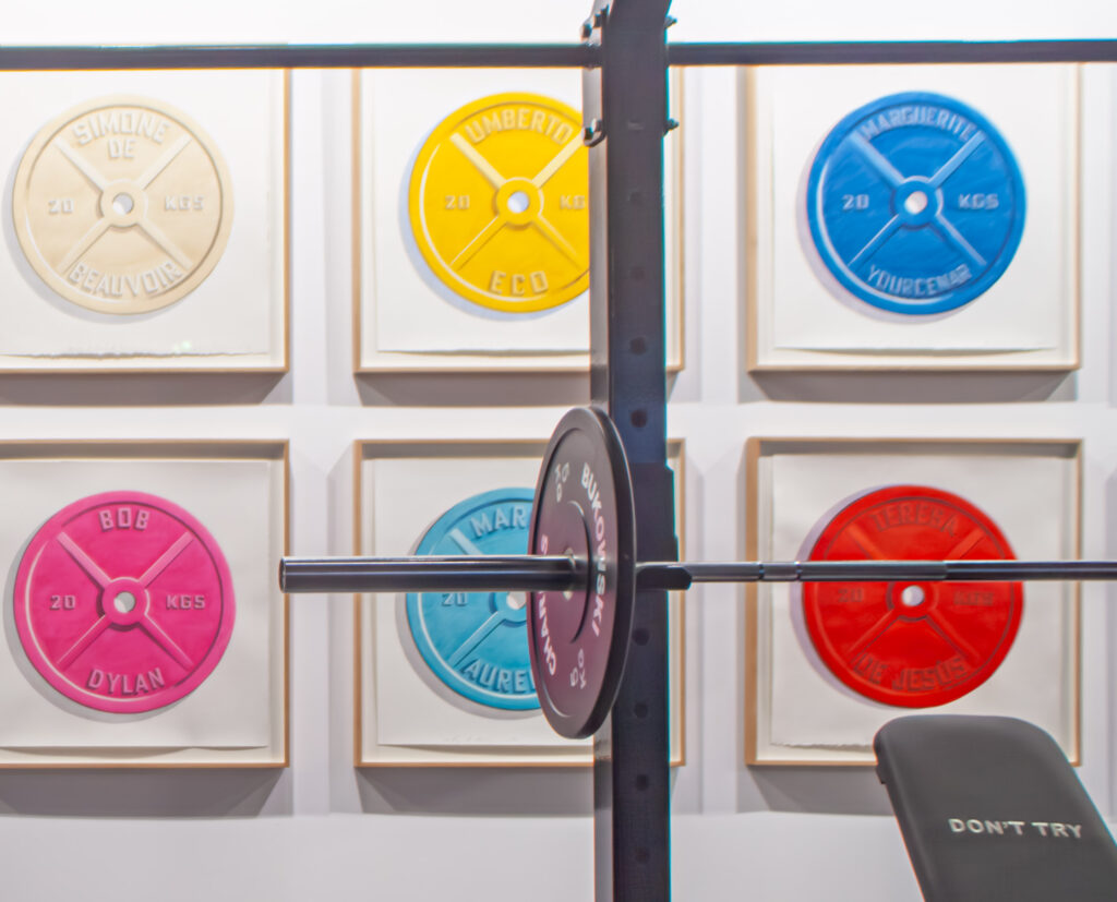 Gimnasio del Pensamiento. Installation. © Dagoberto Rodriguez